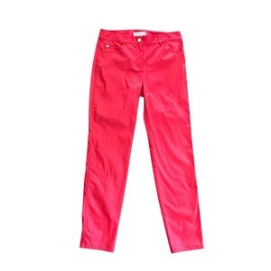 St. John Venetian Red Pants Size 8